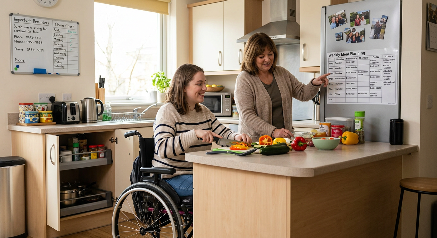Daily tasks and shared living support